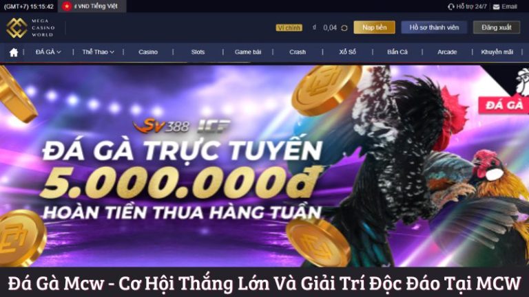 Những điểm cần chú ý khi cá cược đá gà mcw mà tân thủ nên biết